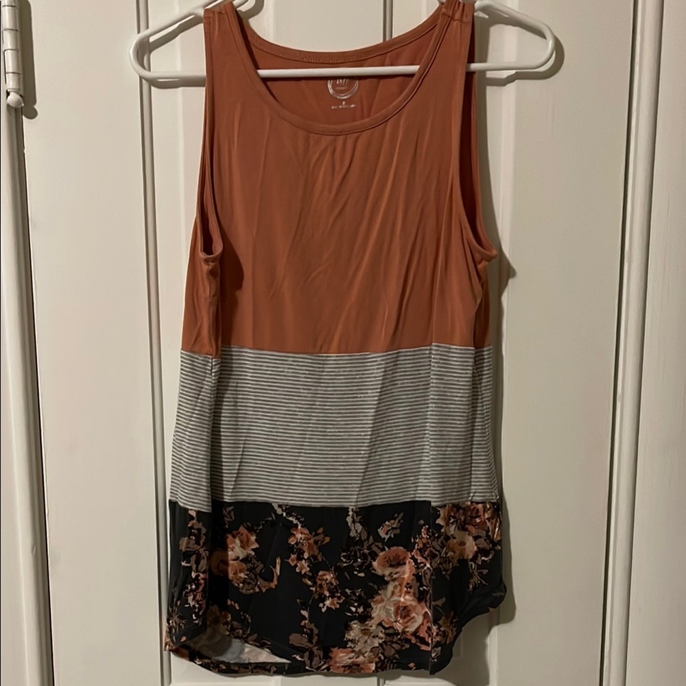 Maurices Sleeveless Colorblock Top